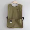 Simple delantal chaleco de nuevo estilo para cocina, impermeable, adecuado para hornear, salones de belleza y restaurantes, con impresión de logo y letras, ropa de trabajo para hombres y mujeres