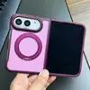 Adecuado para iPhone Duo, con un soporte magnético plegable tipo piel y una funda 2 en 1 para teléfono.; Funda de teléfono Apple 18 DUO con tacto de piel