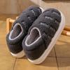Pantuflas de Invierno para Hombre y Mujer, de Casa, para Interiores, Novedad 2025, Suela Gruesa, Antideslizantes, Felpa, Cálidas