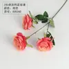 Rosa Artificial Tallo Único 3 Cabezas Ramo de Rosas Búlgaras Pasillo de Boda Decoración del Hogar Comercio Electrónico Transfronterizo Caliente