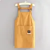Nuevo delantal resistente al agua, estilo coreano, para uso en la cocina del hogar, especializado para cocinar y catering, ropa de trabajo para adultos con impresión publicitaria