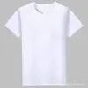 Camiseta de manga curta para verão atacado masculina cor sólida camisa básica moda coreana manga meia estação tamanhos grandes roupas para casais homens