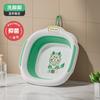 Jq Jingqi Lavabo Plegable para Bebés y Niños, Lavabo Pequeño Especial para Recién Nacidos, Juego de Tres Piezas