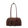Bolsa de antebraço feminina, novo design moderno e estiloso de 2026, com um toque sofisticado e vintage, adequada para o trabalho e o trajeto diário, uma bolsa de ombro que também pode ser carregada na mão, semelhante a uma bolsa almofada