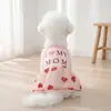 Moda de Primavera y Otoño para Mascotas Vestido de Malla Lindo Estampado Vestido de Primavera y Verano Transpirable Ropa para Mascotas Vestido Chaleco