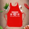 Delantales Desechables Personalizados para Catering de Hot Pot y Barbacoa, Tela No Tejida, Impermeables, Hechos a Medida, Recubiertos con Recubrimiento Anti-Grasa, Impresos con Logo