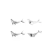 F136/G23 Aleación de Titanio Joyería para Perforación de Ballena Pendientes de Aleación de Titanio Clavos para Labios Clavos para Hueso de Oreja Venta al por Mayor