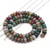 Ventas Directas de Fábrica Cuentas de Ábaco de Piedra Natural Cuentas de Ábaco Multicolor Collar Accesorios de Joyería DIY Semicabados