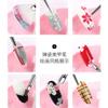 Pincel de dibujo pintado de estilo japonés, 15 bolígrafos, bolígrafo para decoración de uñas, bolígrafo para fototerapia, pincel para pegamento de esmalte de uñas, herramientas para pintar flores en las uñas.
