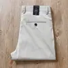 Pantalones Casuales de Lyocell de Alta Calidad para Hombre, Verano, Delgados, Sin Planchar, Suaves, Corte Fresco Recto, Pantalones de Negocios Grises