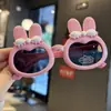 Gafas de Sol Polarizadas para Niños con Forma de Conejo Lazo Silicona Suave Gafas de Sol para Niña Princesa Lindas Gafas de Sol Lindas para Bebé