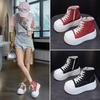 Zapatos de Tela de Piel de Vaca con Tacón Alto y Suela Gruesa para Mujer, Zapatos de Plataforma Casuales para Personas Bajas, Zapatos de Caña Alta Feos y Lindos para Dedo Gordo, Zapatos de Mujer con Cremallera Lateral y Cordones