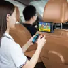 Soporte para Teléfono Móvil de Coche Soporte Plegable Giratorio Telescópico para Reposacabezas Trasero de Coche Soporte Perezoso Universal para Niños Niños iPad Tableta