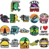 Esportes de Corrida Transfronteiriços Patch de Borracha Macia em PVC Papelaria Broche de Lembrança Acessório DIY Decoração Plana de Desenho Animado