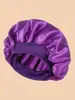 Comércio Exterior Transfronteiriço da Amazon Lenço de cabeça de aba larga alta elasticidade Touca de beleza Touca de banho Touca para cuidados com o cabelo Touca de dormir de cetim feminina