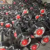 Par de Rodas de Mineração para Transporte sobre Trilhos, Par de Rodas de Mineração de Lado Único com Plataforma Fixa Plana, Roda de Forno de Aço Fundido