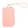 Bolsa de Maquillaje de Silicona Bolsa de Almacenamiento para Cables de Datos Uso Diario Gran Capacidad Billetera de Silicona para Monedas Bolsa para Teléfono Multiusos Personalizable