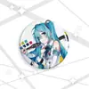 Insignia Láser Hatsune 58-75mm Botón Broche de Dibujos Animados Productos Baji