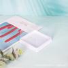 Caja de embalaje para pastel de mousse multicapa de bacterias del ácido láctico cuadrado caja de embalaje desechable para pastelería transparente de queso de donut