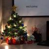 Decoração de Natal presente 30cm45cm60cm mini árvore de Natal de mesa pacote com decorações com luzes
