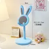 Suporte de Celular Coelhinho Pequeno Suporte de Mesa Ajustável Suporte para Selfie Preguiçoso Transmissão ao Vivo Suporte Fofo de Desenho Animado Suporte para Maratona