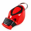 Silbato para Árbitro (Sin Pelota) Silbato de ABS de Alto Decibelio Sin Bola para Partidos de Baloncesto y Fútbol Silbato de Entrenador Seis Colores Disponibles con Cordón