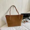 Bolsa Tote de Grande Capacidade Estilo Coreano para Mulheres, Nova Bolsa de Ombro Retro Fashion 2025, Porta-Moedas de Luxo Acessível, Tendência de Alta Gama