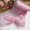 Materiais Brilhantes para Acessório de Cabelo Feito à Mão: Tiras de Tecido, Fitas DIY, Fitas de Seda, Fio Perolado, Seda Larga Brilhante, Porta-Retrato, Presilha de Cabelo Laço 8cm