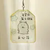 Libro de Caperucita Roja con Oso Autocrítico Personaje Feliz Colgante de Alto Valor de Color Colgante para Mochila Escolar de Estudiante Llavero Colgante de Texto
