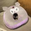 Almofada de dormir de animal de desenho animado fofa Gato KT Cachorro Yugui Almofada de intervalo para almoço infantil Artefato de dormir deitado Brinquedo Pingente