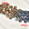 Cuentas de ábaco que cambian de color, Cuentas que cambian de color con UV, Cuentas para ensartar, Cuentas de rueda, Cuentas de maíz hechas a mano para DIY, Pulsera, Cadena para teléfono