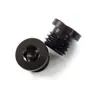 Aluminio Anodizado Negro de Precisión No Estándar 6063 Procesamiento por Torno Tornillo Perno