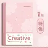 Pode ser equipado com um fichárioCaderno fino B5 de bolinhas, caderno de folhas soltas A5, bloco de notas horizontal pautado destacável para estudantes do ensino médio