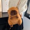 Muñeca Capibara Peluche Dibujos Animados Hombro Capibara Bolso 2024 Nuevo Dibujos Animados Regalo Niña Bolso Bandolera Ventas Directas
