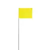 Bandera de Señalización de 21 Pulgadas 10*14 Cm PVC Bandera de Señalización Personalizada Colorida Bandera de Señalización Medidora Bandera de Hito Marcador de Riego Bandera Pequeña