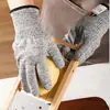 Guantes Protectores Anticorte Nivel 5, Resistentes al Desgaste, Adecuados para Metal, Maquinaria, Pesca, Procesamiento de Alimentos, Transpirables, Anticorte, Ligeros y Delgados