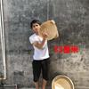 Productos de bambú tejido cesta para pan al vapor recogedor de polvo granja hogar hecho a mano redondo almacenamiento cesta de drenaje cesta de bambú cesta con tamiz sin agujeros