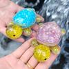 Nuevos Adornos Creativos de Tortuga de Arena Movediza de Tendencia en Tiktok, Caja Ciega del Mismo Estilo, Venta al por Mayor de Regalos de Mercado Nocturno, Atracción Magnética