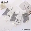 Meias de Renda Novas para Outono e Inverno, Meias de Algodão Femininas na Cor Café, Meias de Cano Médio, Meias Esportivas Femininas Estilo Floresta Estilo College Venda por Atacado