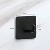 Gancho de aço inoxidável 304 sem furos para uso transfronteiriço, gancho de metal forte com adesivo para montagem na parede, gancho adesivo resistente para cozinha