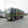 Jiefang 9,6 m inflamável e explosível van caminhão fogos de artifício estourando bambu caminhão de transporte design leve