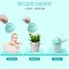 Cucharón de Baño para Bebé Cucharón Pequeño para Agua Cuchara para Agua para Recién Nacido Taza para Champú de Bebé Dibujos Animados para Niños Mango Largo Plástico Mini Engrosado