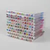 Comercio Exterior al por Mayor Producto Nuevo Pincel para Pestañas Cara Sonriente con Varilla de Cristal de Diamante Pincel para Pestañas Tubo de Pincel de Maquillaje Portátil Pincel para Pestañas