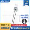 F5 cabello blanco Blanco 5mm blanco luz blanca cabeza redonda con patas largas super brillante led recto cuentas de lámpara diodo emisor de luz
