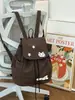 Mochila Linda de Gato Estilo Coreano para Estudiantes Universitarios, Versátil Bolso Escolar a Cuadros para Clase y Trayectos, Mochila Ligera Casual para Viajes