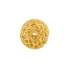 Plata S925 Chapada en Oro Antiguo Calada Retorcida Tambor Cuentas Accesorios DIY Nuevo Chinoiserie Calada Accesorios de Cuentas