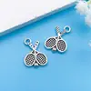 Venta transfronteriza Plata tibetana europea y americana 20 animales ángel aleación de zinc colgante pequeño pulsera DIY accesorios de joyería colgante