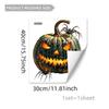 M20044 Nuevos Pegatinas de Pared de Calabaza Maligna Pintadas a Mano Entrelazadas con Telaraña Decoración de Halloween Sala de Estar Dormitorio Fondo Autoadhesivas