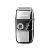 KM-2028 Kemei Depilador corpo oscilante lavagem corporal corpo de metal display LED LCD barbeador elétrico