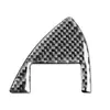 Adecuado para 06-07 Audi A3S3 marco del interruptor del maletero fibra de carbono decoración de modificación del interior del coche accesorios